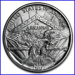 1937-D Arkansas Centennial Half BU