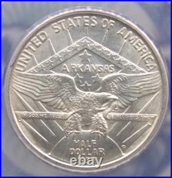 1937 D Commemorative ARKANSAS Half Dollar 50c ANACS MS64 #173 Unc BU ECC&C 1937 D Commemorative ARKANSAS Half Dollar 50c ANACS MS64 #173 Unc BU ECC&C