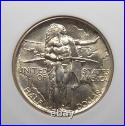 1937 D Commemorative OREGON TRAIL Half Dollar 50c ANACS MS64 #556 BU ECC&C