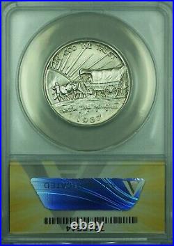 1937-D Oregon Trail Commem Silver Half Dollar Coin ANACS MS-63 Better Coin (40)