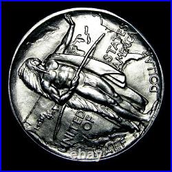 1937-D Oregon Trail Silver Commemorative Half Dollar - Gem BU+ Coin - #315D