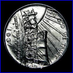 1937-D Oregon Trail Silver Commemorative Half Dollar - Gem BU+ Coin - #315D