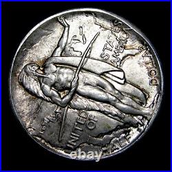 1937-D Oregon Trail Silver Commemorative Half Dollar - Gem BU+ Coin - #319D