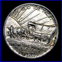 1937-D Oregon Trail Silver Commemorative Half Dollar - Gem BU+ Coin - #319D
