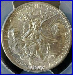 1937-D Texas Commemorative Silver Half Dollar PCGS Gold Shield MS66