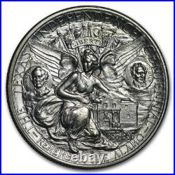 1937-D Texas Independence Centennial Half BU