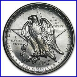 1937-D Texas Independence Centennial Half BU