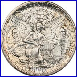 1937-D Texas MS65 Silver Commemorative Half Dollar 50C ANACS Soapbox Holder