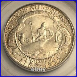 1937 HUDSON Commemorative silver half dollar PCGS MS66 #oddx824 old green holder