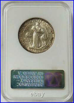 1937 Roanoke Commemorative Silver Half Dollar 50c Ngc Mint State 65