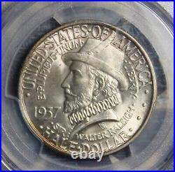 1937 Roanoke Commemorative Silver Half Dollar Pcgs Cac Ms 66 Collector Coin