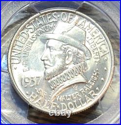 1937 Roanoke Half Dollar PCGS MS65 Gorgeous Blast White Best Price Ebay CHRC