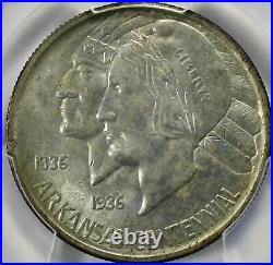 1937-S Arkansas Commemorative Silver Half Dollar PCGS MS-65 Mint State 65