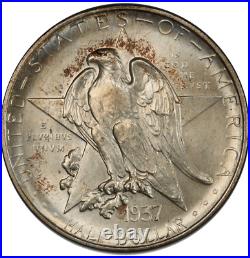 1937-S Texas Commemorative Half Dollar 50C PCGS CAC MS 67 Toned Great Luster