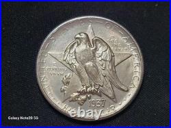 1937 Texas Dependence Centennial Commemorative Half Dollar Proof 90% Silver