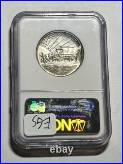 1937-d Oregon Silver Commemorative Half Dollar Ngc Ms65 Cac Blast White