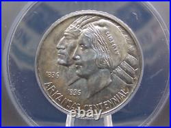 1938 D Commemorative ARKANSAS Half Dollar 50c ANACS MS60 Unc Detail #019 ECC&C