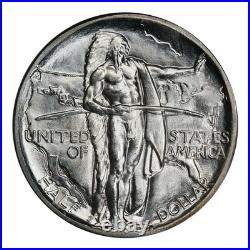 1938 D Oregon Trail Commemorative Half Dollar 50C Uncirculated