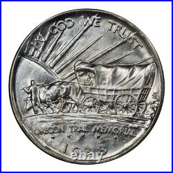 1938 D Oregon Trail Commemorative Half Dollar 50C Uncirculated