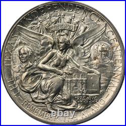 1938-D Texas Commemorative Half Dollar 50C
