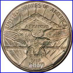 1938-P Arkansas Commem Half Dollar NGC MS65 Nice Luster Nice Strike