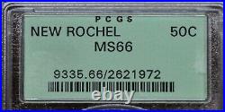 1938 PCGS MS66 OGH New Rochelle Commemorative Half Dollar 042DUD
