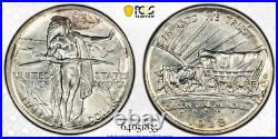 1938-S Oregon Trail Commemorative Silver Half Dollar PCGS MS65