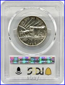 1938-S Oregon Trail Commemorative Silver Half Dollar PCGS MS65