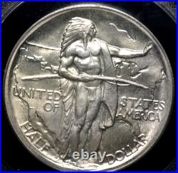 1938-S Oregon Trail Silver Half Dollar Commemorative 50C