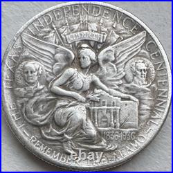 1938 Texas Centennial Silver Commemorative Half Dollar 50C
