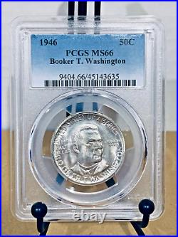 1946 Booker T Washington Commemorative Half Dollar PCGS MS66 #45143635