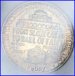 1946 D 50C NGC MS66+ Booker T. WASHINGTON? Stunning Beautiful Toning Obv/Rev
