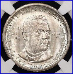 1946-D Booker T Washington Commem Half Dollar 50c NGC GRADED MS66