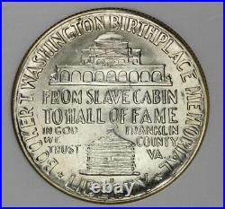 1946-D Booker T. Washington Half Dollar 50c NGC Old holder MS66 Very Flashy