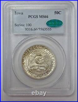 1946 IOWA Centennial 50c. Half Dollar PCGS MS66 CAC