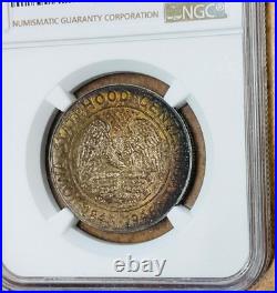 1946 IOWA Silver Commemorative Half Dollar 50C NGC MS64 Deep Toning