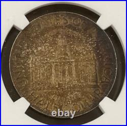 1946 IOWA Silver Commemorative Half Dollar 50C NGC MS64 Deep Toning