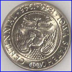 1946 Iowa Centennial Half Dollar Original Encapsulation -extremely Rare Find