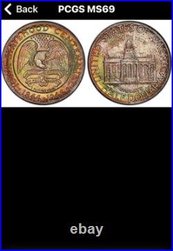 1946 Iowa Centennial Half Dollar Original Encapsulation -extremely Rare Find