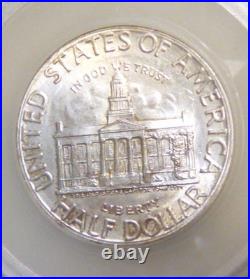 1946 Iowa Statehood Silver Commemorative Half Dollar Uncirculated Lot 1007