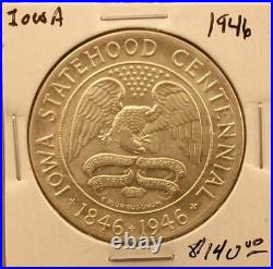 1946 Iowa commemorative half dollar BU Uncirculated