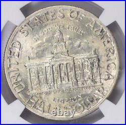 1946 NGC MS 65 Iowa Silver Commemorative Half Dollar