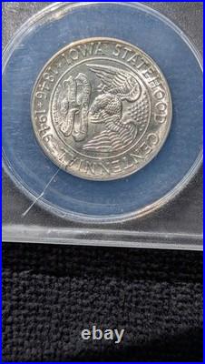 1946 P Iowa Centennial Commemorative Half Dollar ANACS MS-65
