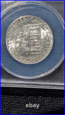 1946 P Iowa Centennial Commemorative Half Dollar ANACS MS-65