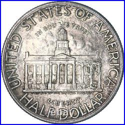 1946 (P) Iowa Classic Commemorative Half Dollar 90% Silver AU See Pics V703