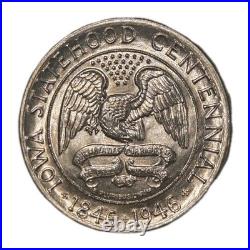 1946-P Iowa Classic Commemorative Silver Half Dollar Ungraded Uncertified