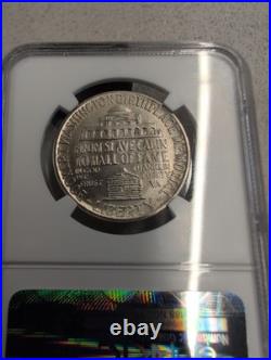 1949 P Booker T Washington Silver Half Dollar NGC MS66 Only 6,004 Minted