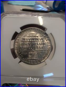 1949 P Booker T Washington Silver Half Dollar NGC MS66 Only 6,004 Minted