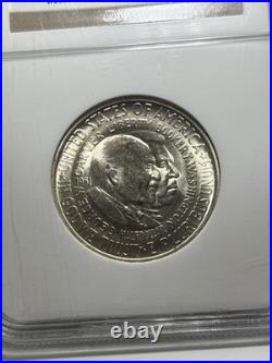 1951 S Washington Carver Silver Half Dollar NGC MS64