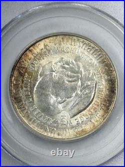 1951 S Washington-Carver Silver Half Dollar PCGS MS66 Toned Only 10,004 Minted